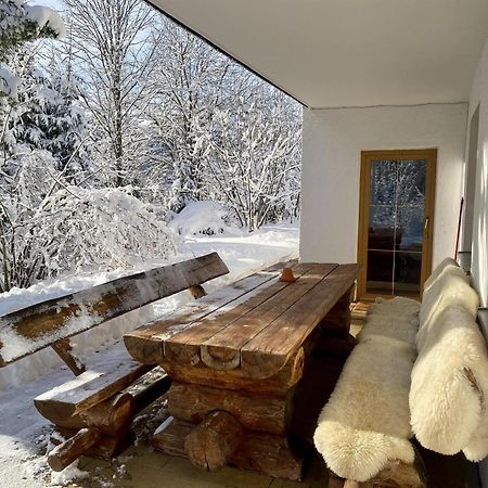 Ferienwohnung Waldgarten Leiten Buitenkant foto