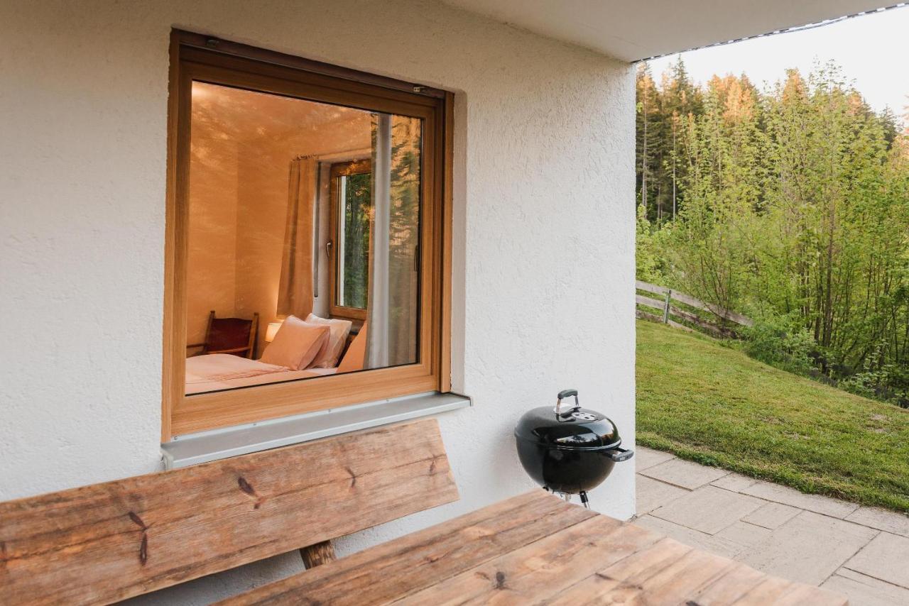 Ferienwohnung Waldgarten Leiten Buitenkant foto