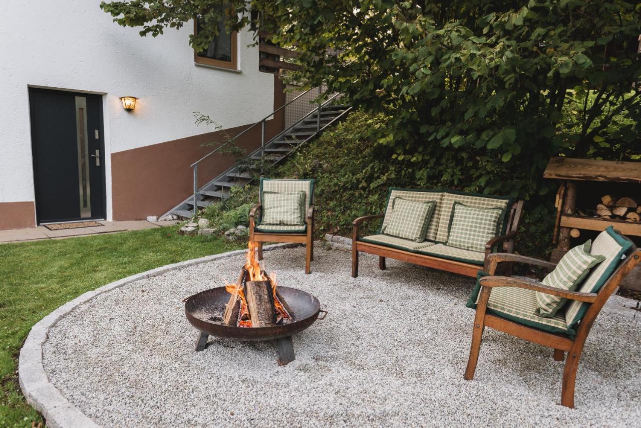 Ferienwohnung Waldgarten Leiten Buitenkant foto