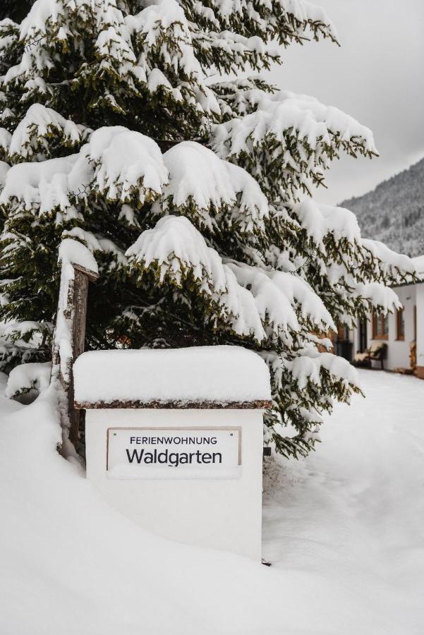 Ferienwohnung Waldgarten Leiten Buitenkant foto